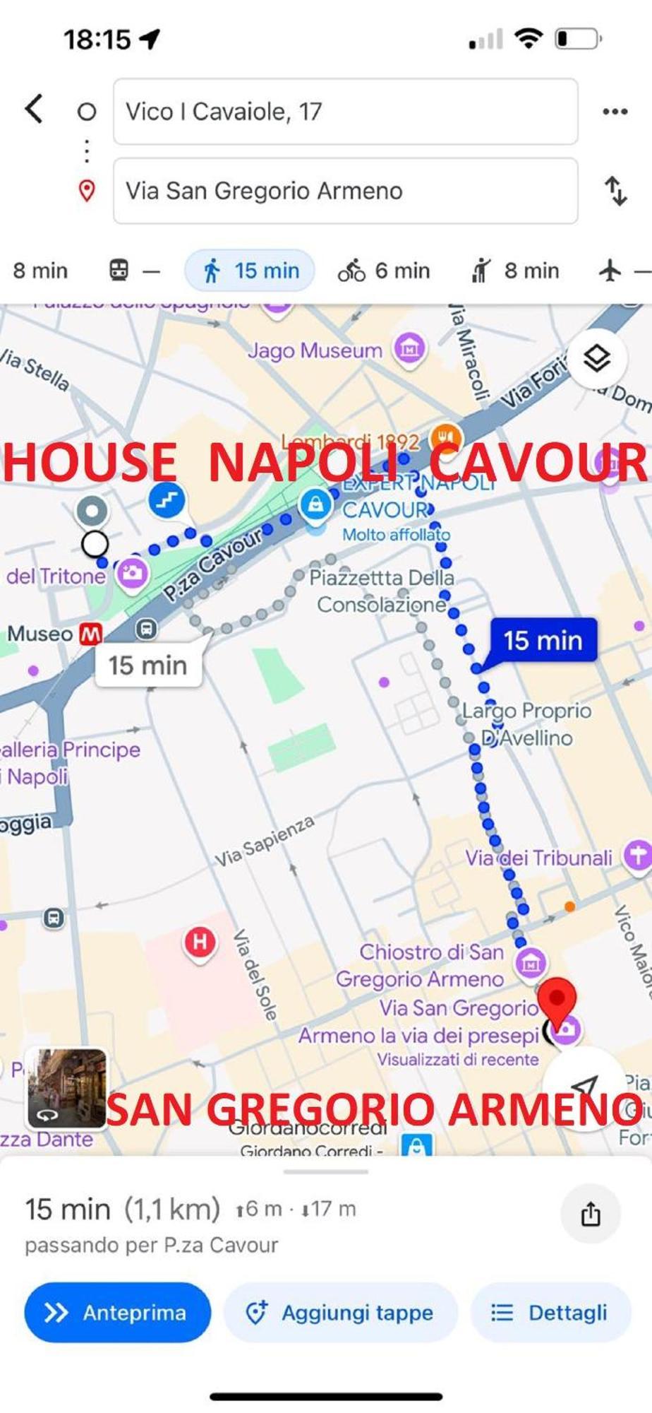 B&B House Napoli Cavour Экстерьер фото